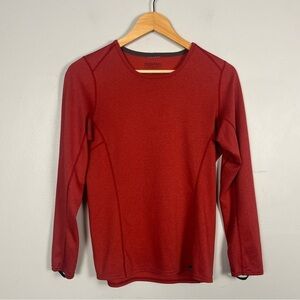 Patagonia Womens small Rust Capilene Lightweight Base Layer Top Excellent